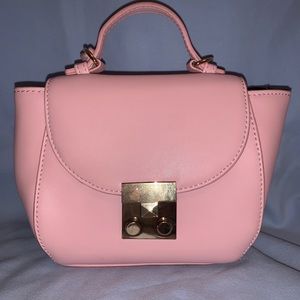 baby pink purse